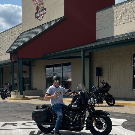 Randy Flagler owns Harley Davidson.